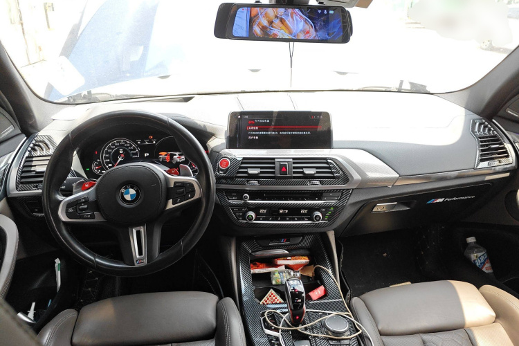 宝马X3 M 2019款 X3 M雷霆版中控内饰12