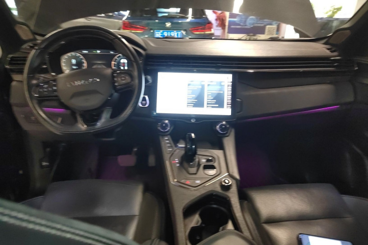 领克01 2021款 2.0TD 四驱暗夜版中控内饰7002