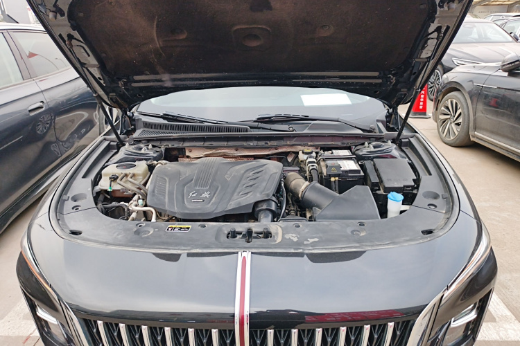 红旗H5 2023款 1.5T DCT智联旗韵版机舱底盘24