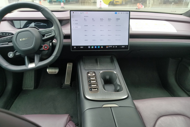 小米汽车 小米SU7 2024款 四驱超长续航高阶智驾Max版中控内饰12