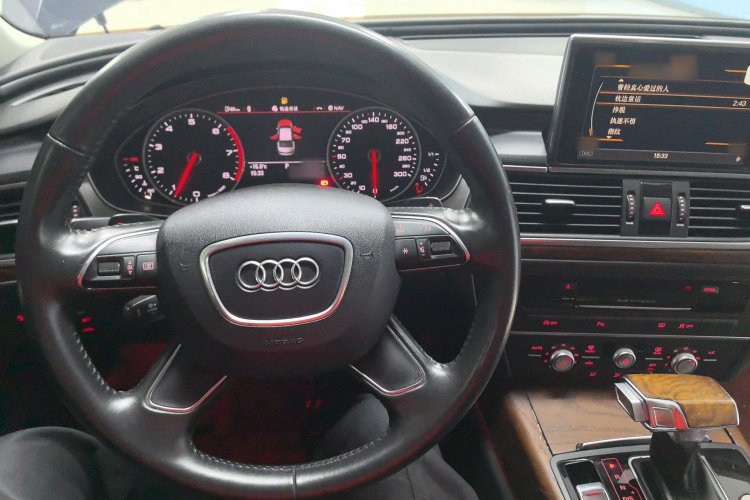 奥迪A6L 2015款 TFSI 百万纪念智领型中控内饰7002