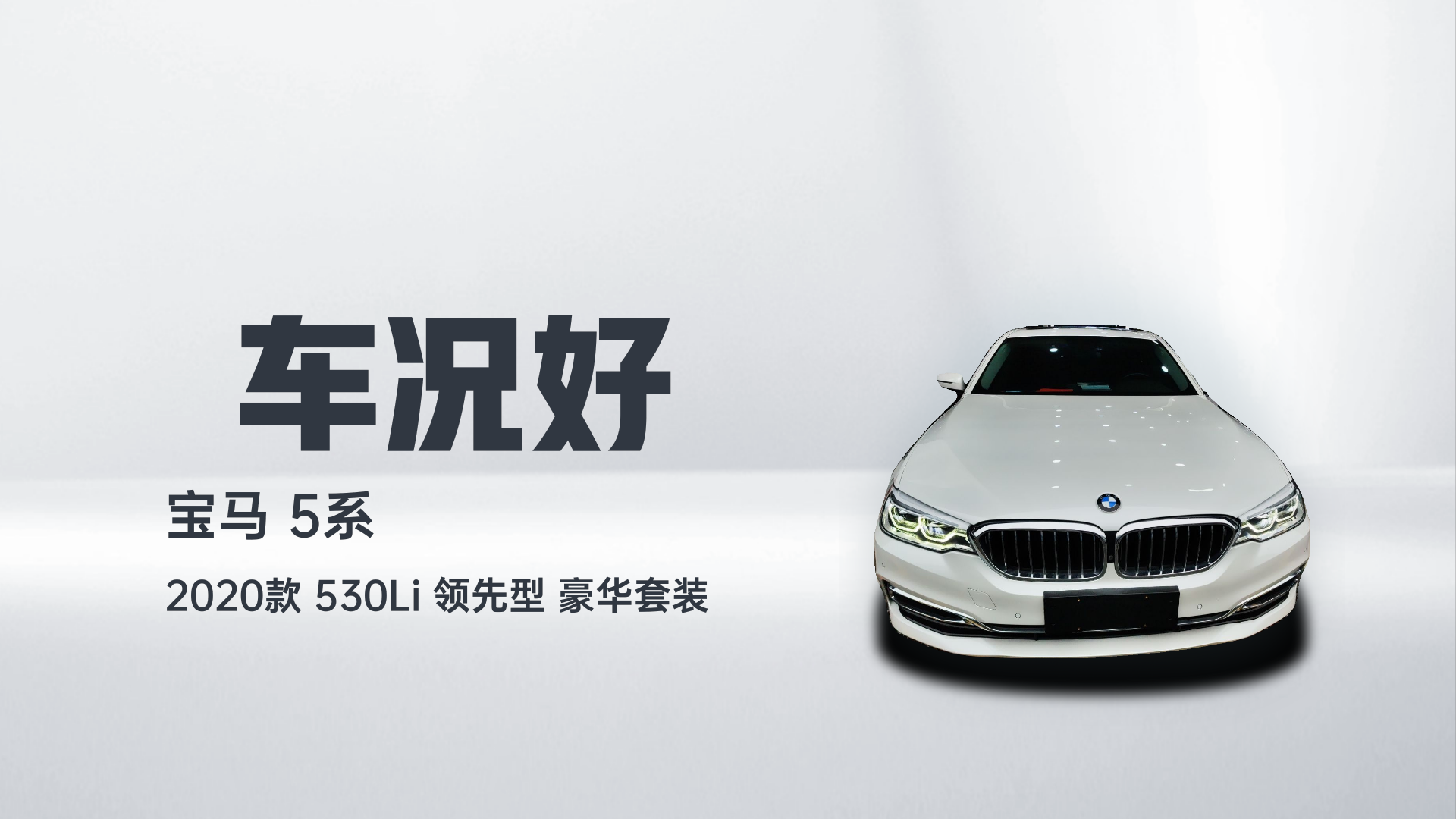 宝马5系 2020款 530Li 领先型 豪华套装解读1