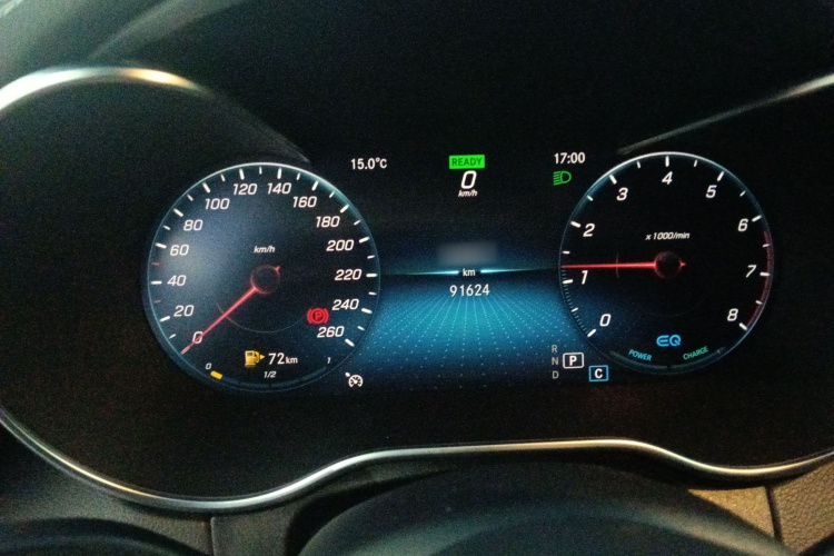 奔驰C级 2019款 改款 C 260 L 运动版局部细节14