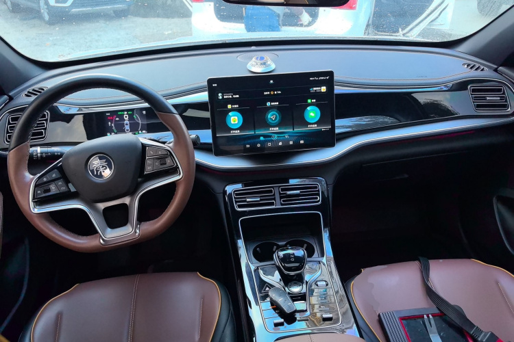 比亚迪 秦PLUS 2021款 DM-i 120KM 旗舰型中控内饰12