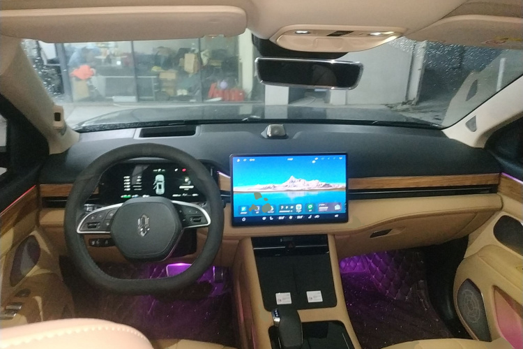 鸿蒙智行 问界M7 2022款 1.5T 后驱舒适版中控内饰12