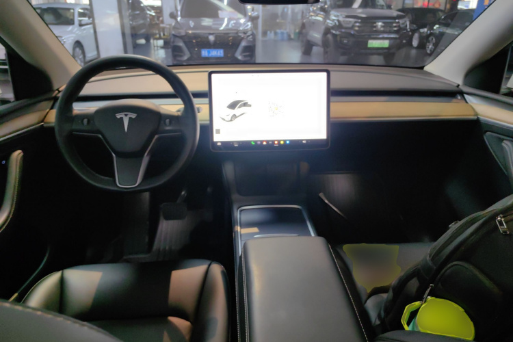 特斯拉 Model Y 2021款 长续航全轮驱动版中控内饰12