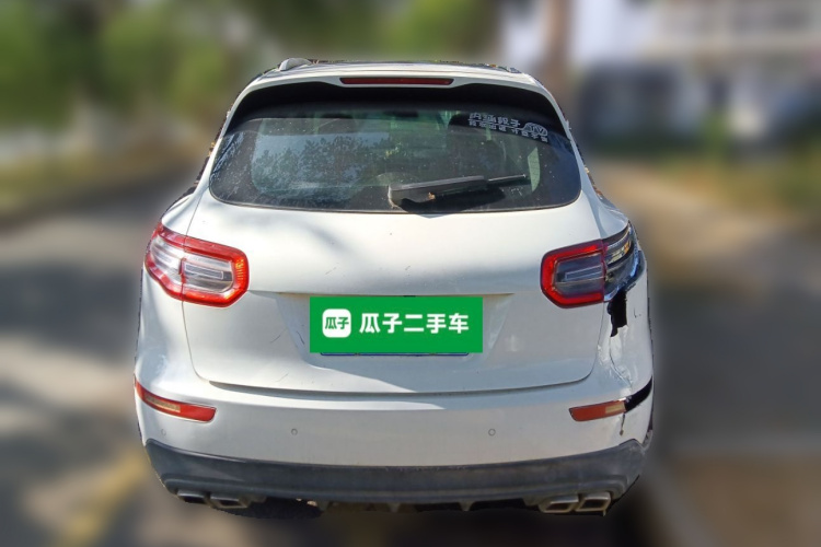 众泰SR9 2017款 2.0T 自动极致之心版车身外观6