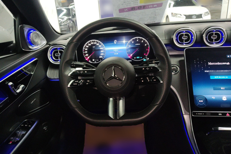 奔驰C级 2022款 改款 C 200 L 运动版中控内饰13