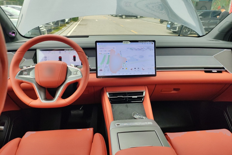 比亚迪 唐L 2025款 EV 600KM四驱激光雷达旗舰型中控内饰12