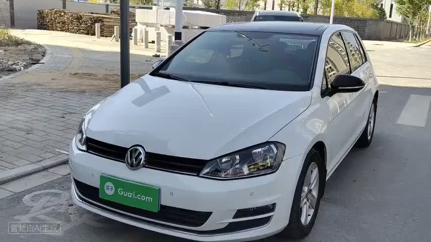 大众 高尔夫 2017款 230TSI 自动舒适百万辆纪念版检测视频1