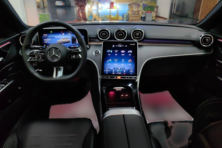 奔驰C级 2022款 C 200 L 运动版中控内饰7002