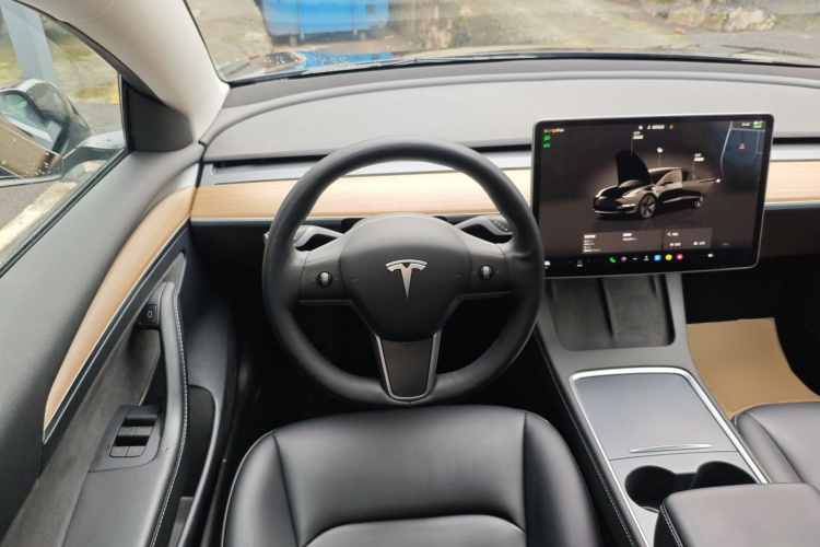 特斯拉 Model 3 2022款 后轮驱动版中控内饰13