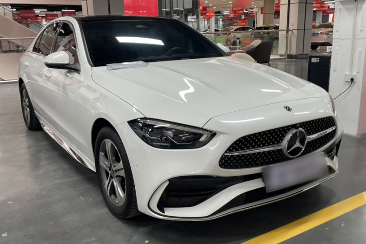 奔驰C级 2022款 改款 C 200 L 运动版车身外观6001
