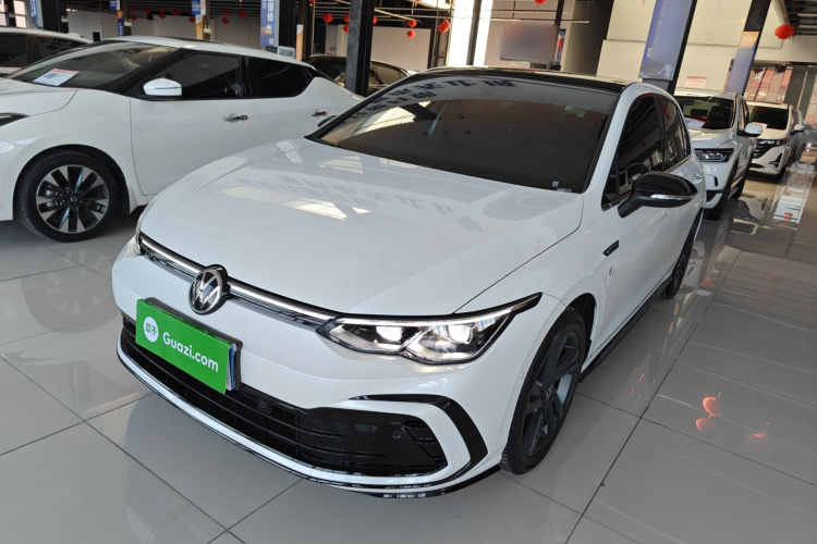 大众 高尔夫 2023款 改款 280TSI DSG R-Line Lite车身外观1