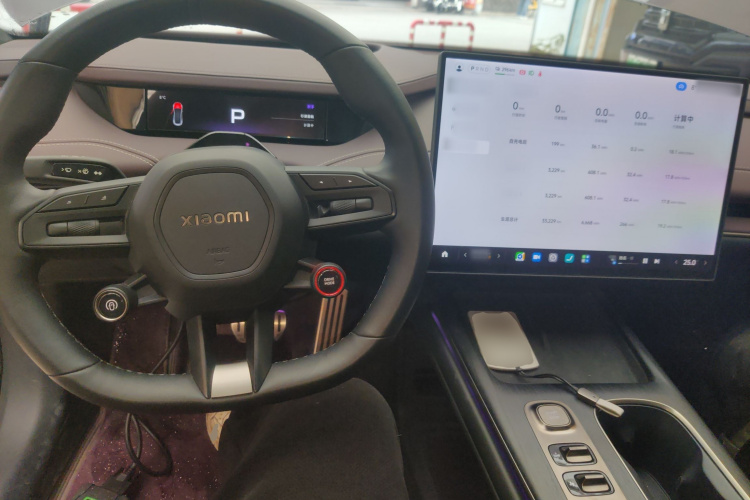 小米汽车 小米SU7 2024款 四驱Max创始版中控内饰7002