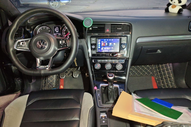 大众 高尔夫 2015款 1.4TSI 手动R-Line中控内饰12