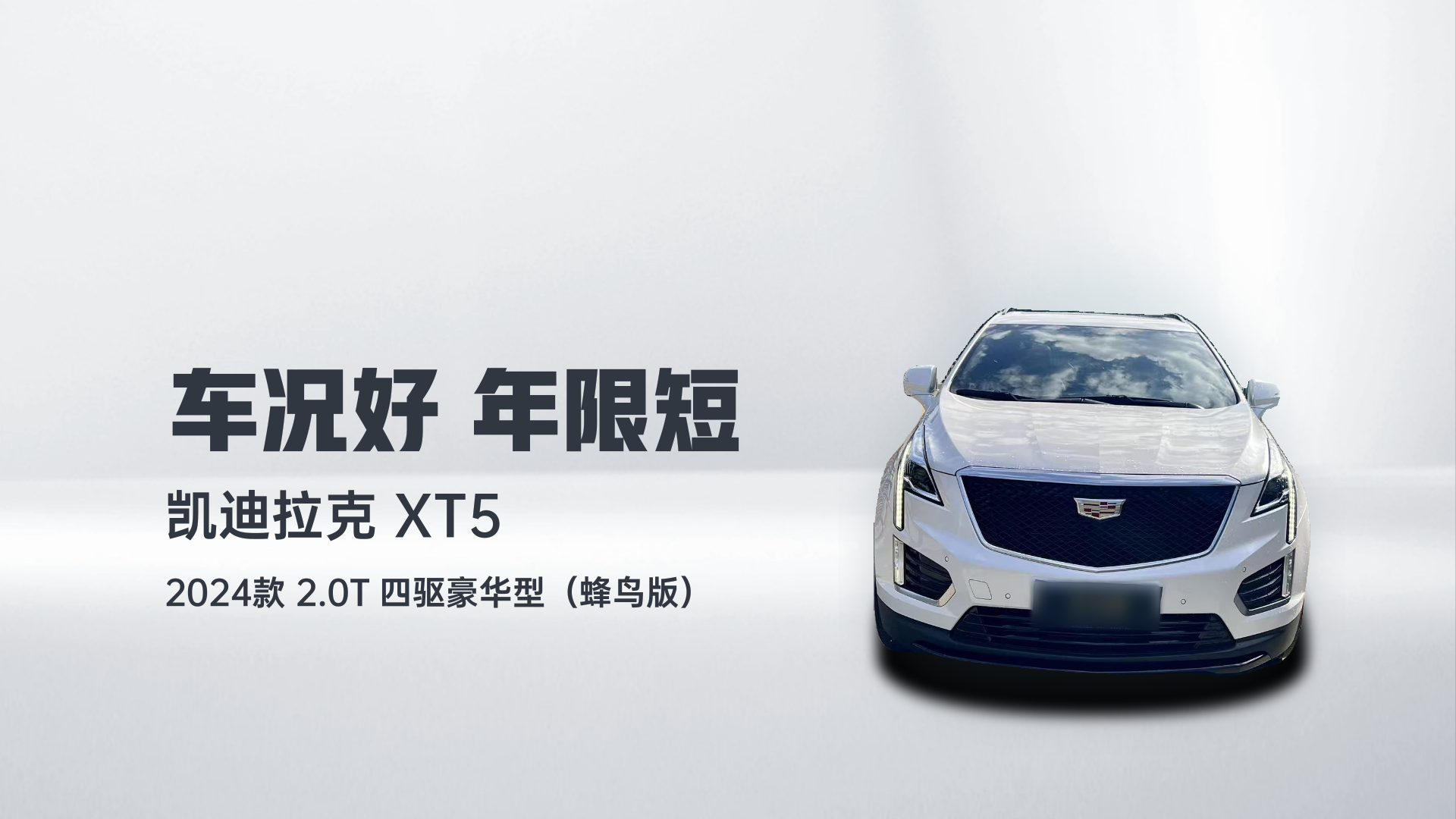 凯迪拉克XT5 2024款 2.0T 四驱豪华型（蜂鸟版）解读2