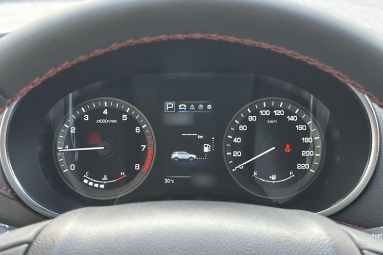 长安CS55 2018款 1.5T 自动炫动型 国V中控内饰7005