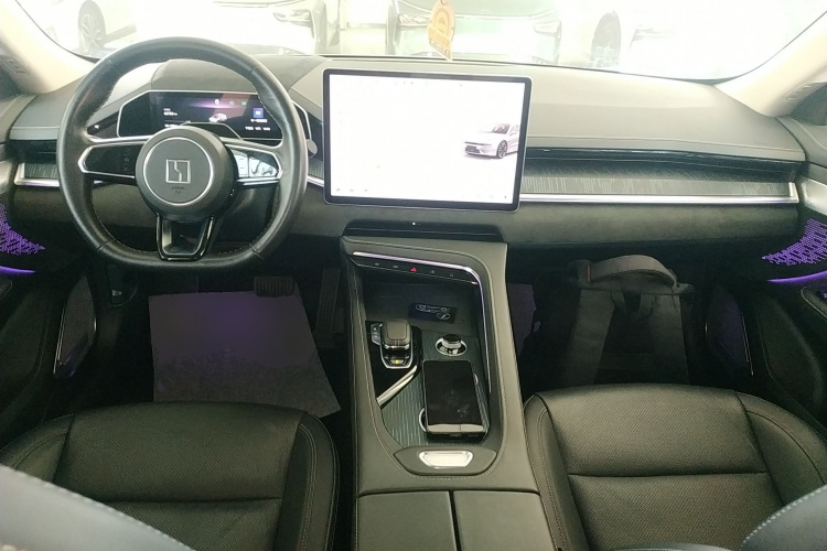 极氪001 2022款 超长续航单电机 WE版中控内饰7002