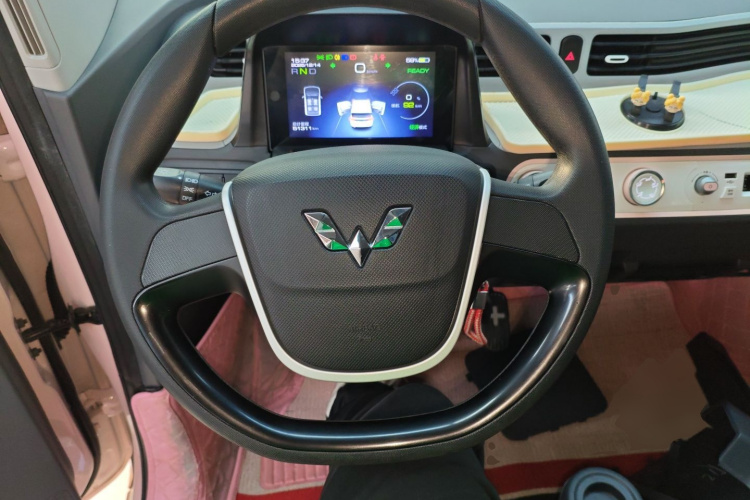 五菱汽车 宏光MINIEV 2021款 马卡龙臻享款 磷酸铁锂中控内饰13