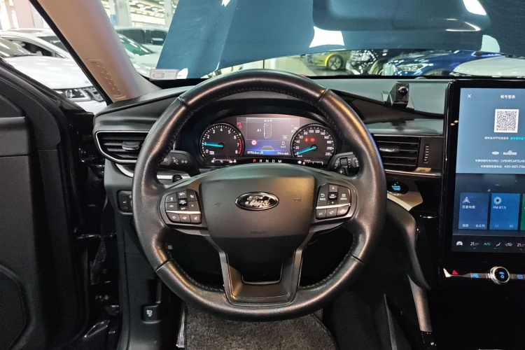 福特 探险者 2020款 EcoBoost 285 四驱风尚版 7座中控内饰13