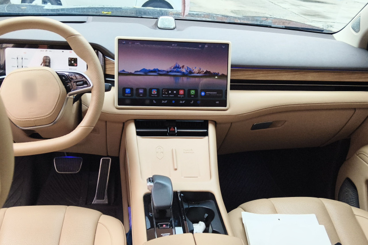 鸿蒙智行 问界M7 2024款 1.5T 后驱Plus版 5座中控内饰12