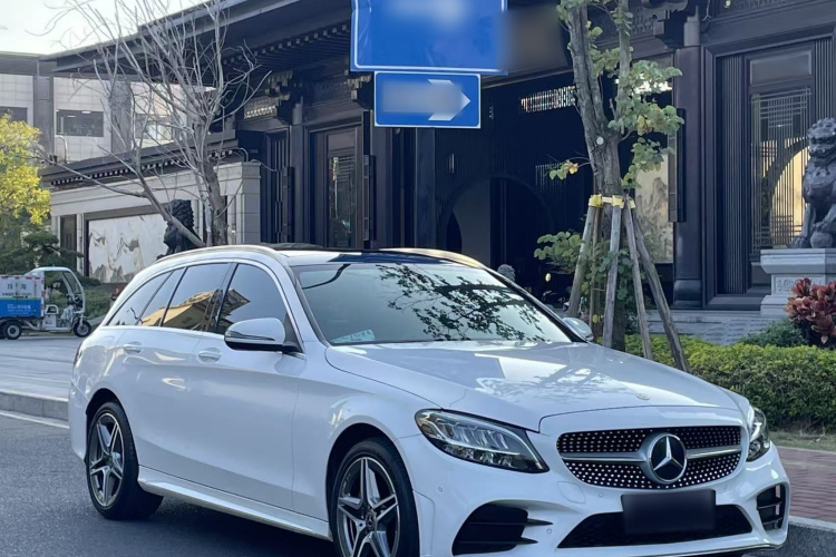 奔驰C级(进口) 2020款 改款 C 260 旅行轿车车身外观6005