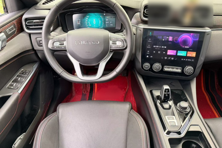 领克03 2019款 2.0TD 自动劲Pro版中控内饰7004