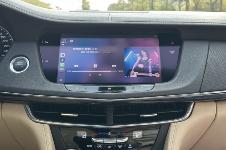 凯迪拉克CT6 2021款 28T 时尚型中控内饰7013