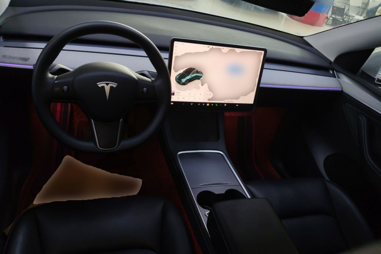 特斯拉 Model Y 2024款 后轮驱动版中控内饰7002
