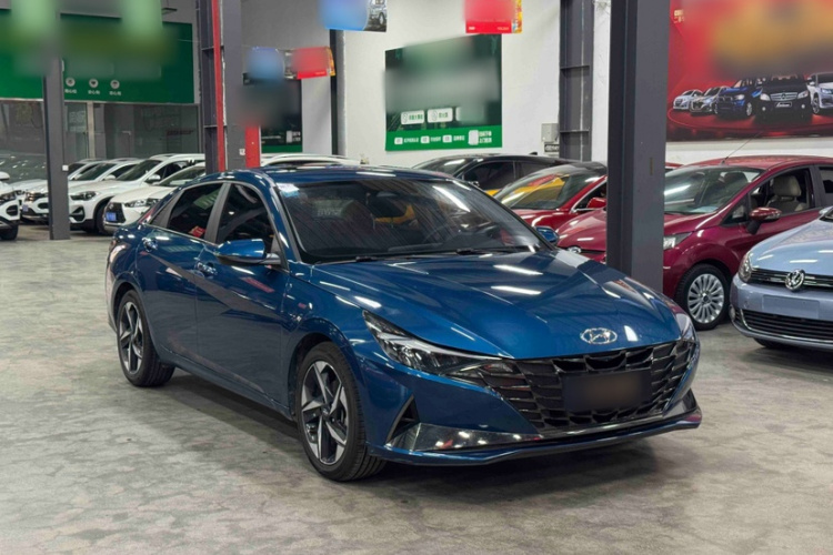 现代 伊兰特 2021款 1.5L CVT LUX尊贵版车身外观6002