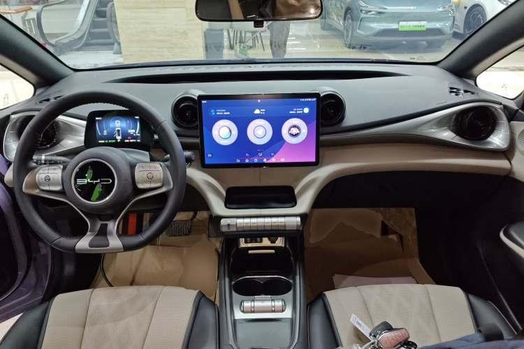 比亚迪 海豚 2023款 420km 自由版中控内饰12