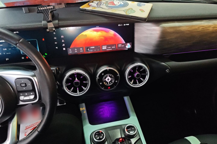 坦克300 2021款 城市版 2.0T 很有型中控内饰12