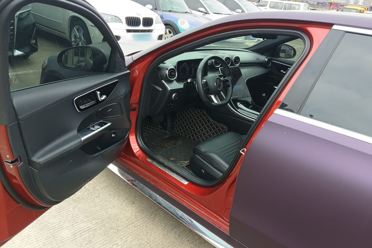 奔驰C级 2022款 改款 C 200 L 运动版中控内饰7003