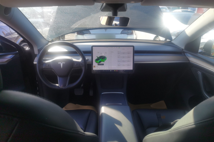 特斯拉 Model Y 2021款 标准续航后驱版中控内饰12