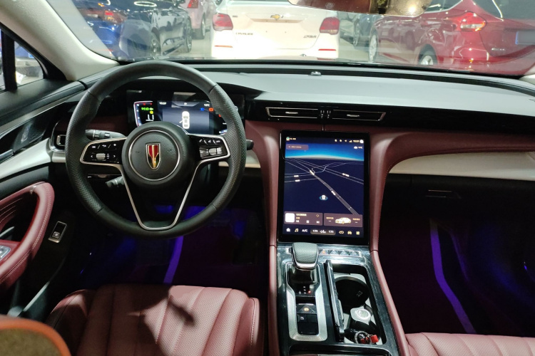 红旗H5 2025款 1.5T DCT旗韵版中控内饰12