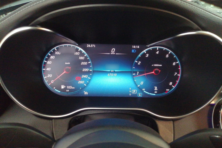 奔驰C级 2020款 改款 C 200 L 时尚型运动版局部细节14