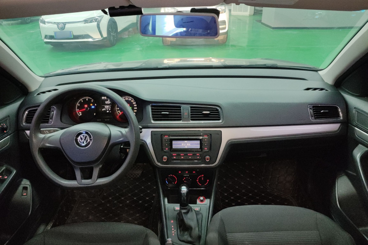 大众 朗逸 2017款 1.6L 自动风尚版中控内饰7002