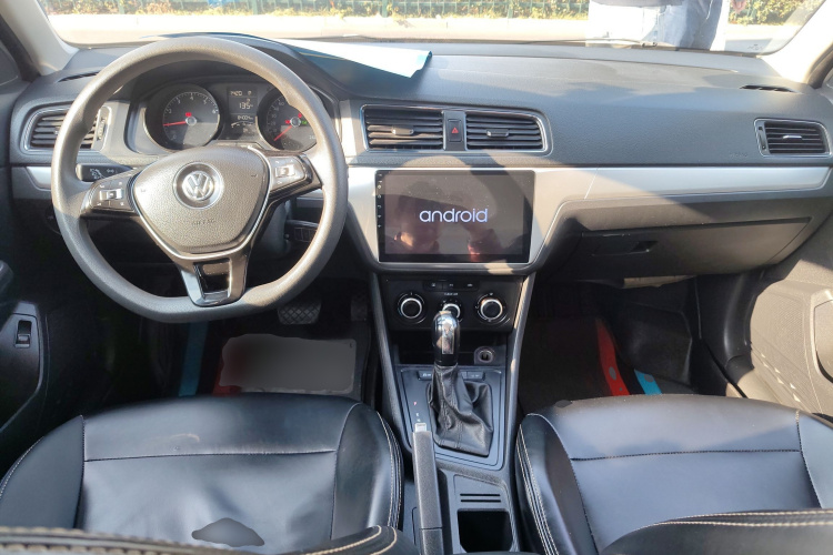 大众 朗逸 2017款 1.6L 自动风尚版中控内饰7002