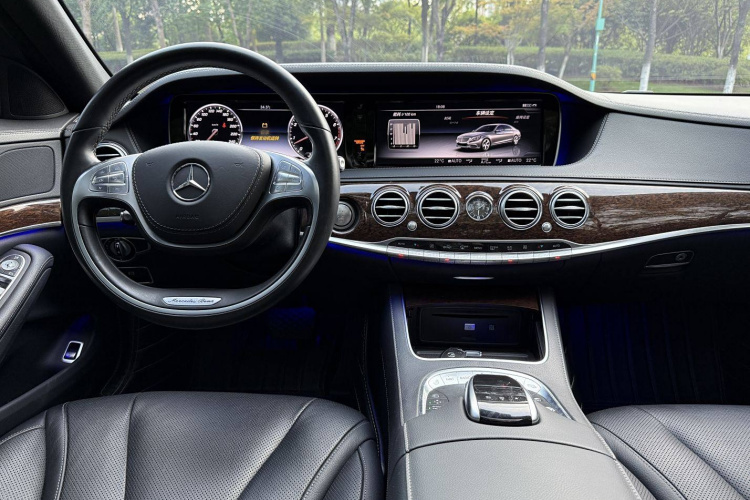 奔驰S级 2017款 S 320 L 商务型中控内饰7001