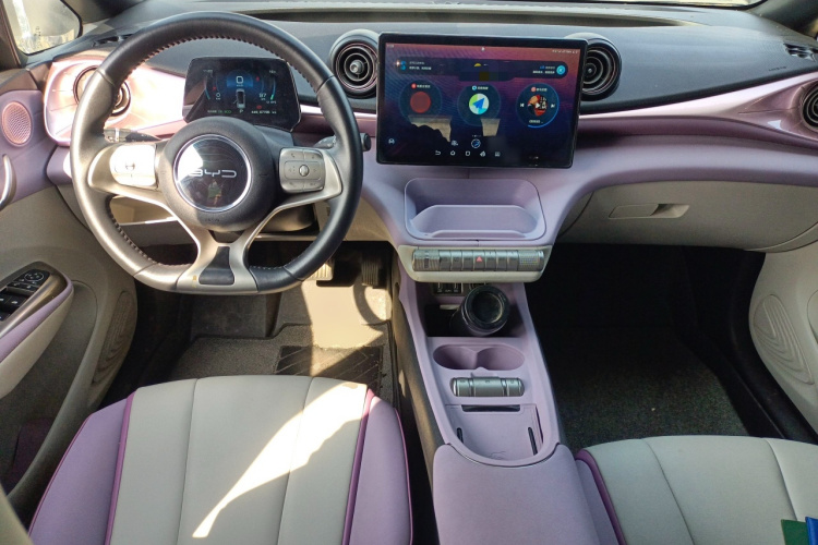 比亚迪 海豚 2021款 405km 时尚版中控内饰12