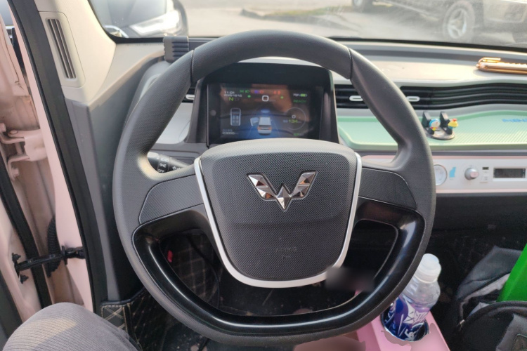 五菱汽车 宏光MINIEV 2021款 马卡龙臻享款 三元锂中控内饰13