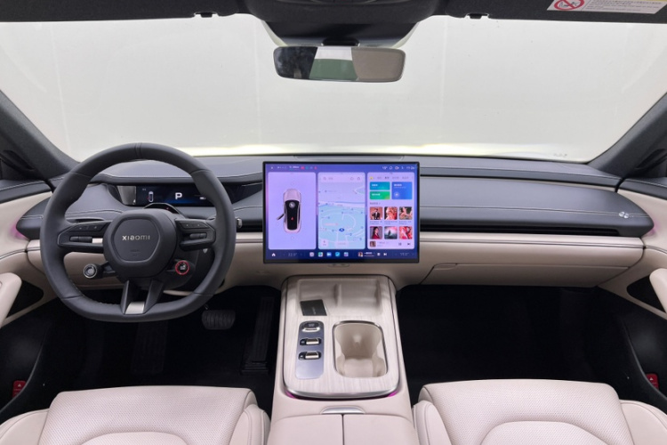 小米汽车 小米SU7 2024款 后驱超长续航高阶智驾Pro版中控内饰7006