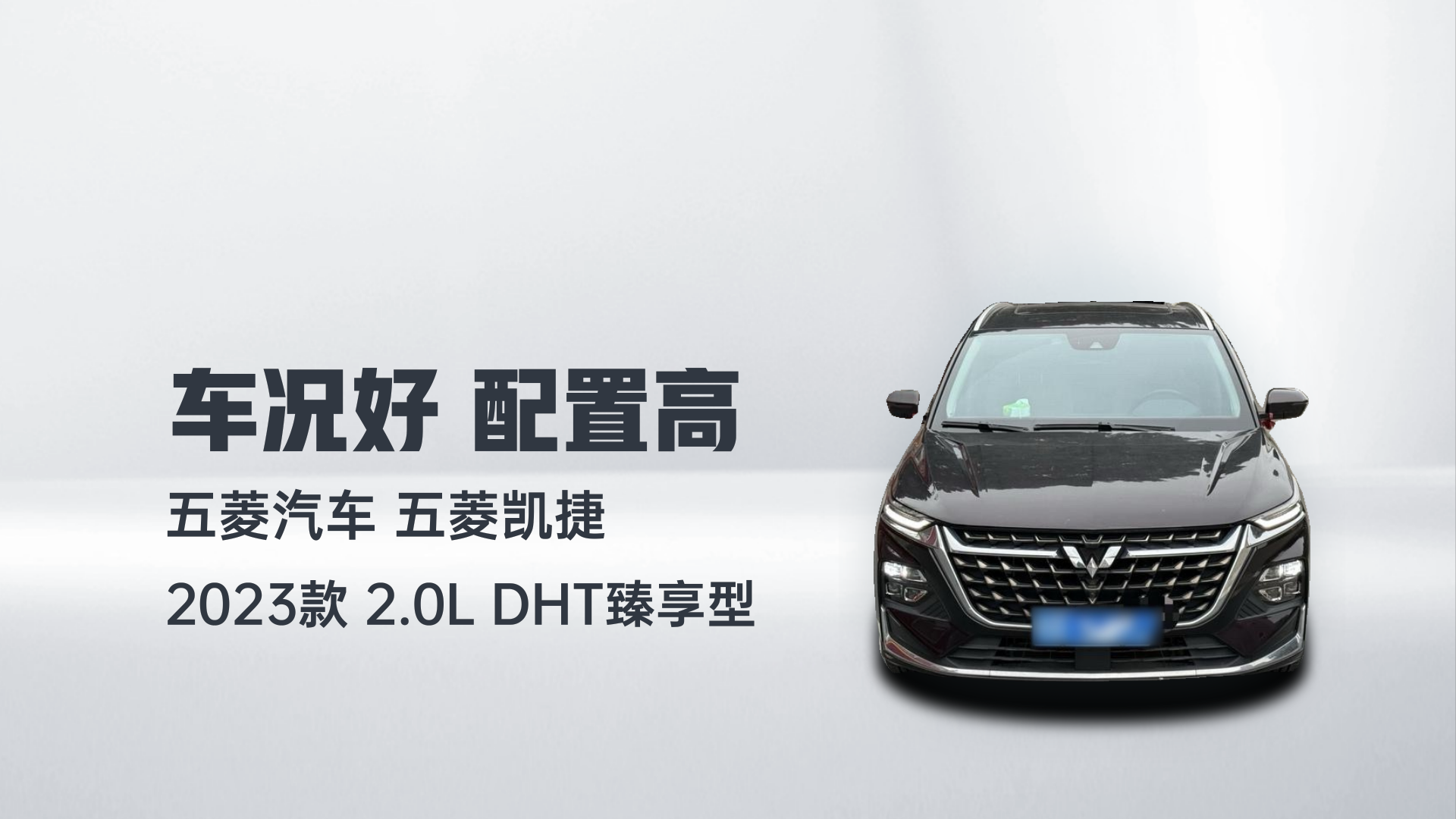 五菱汽车 五菱凯捷 2023款 2.0L DHT臻享型解读1
