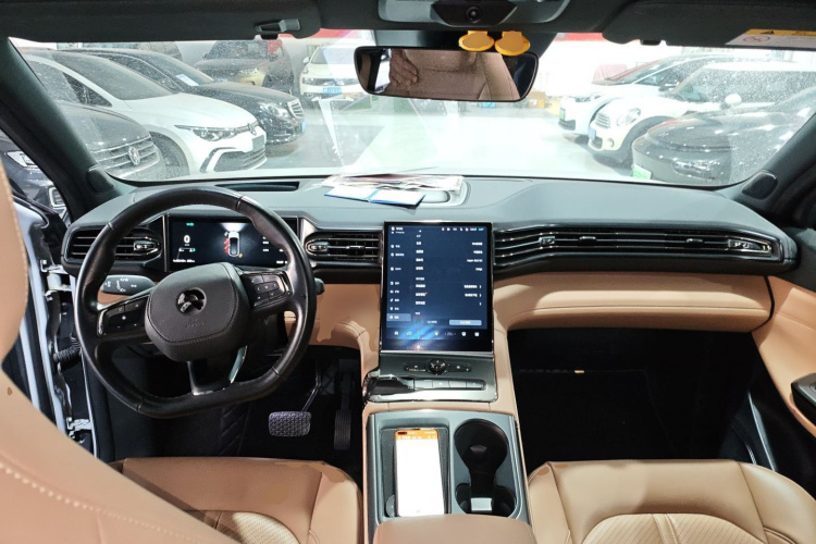 蔚来EC6 2022款 75kWh 运动版中控内饰12