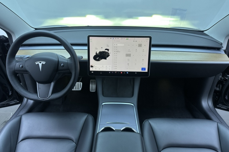 特斯拉 Model 3 2021款 Performance高性能全轮驱动版中控内饰7001
