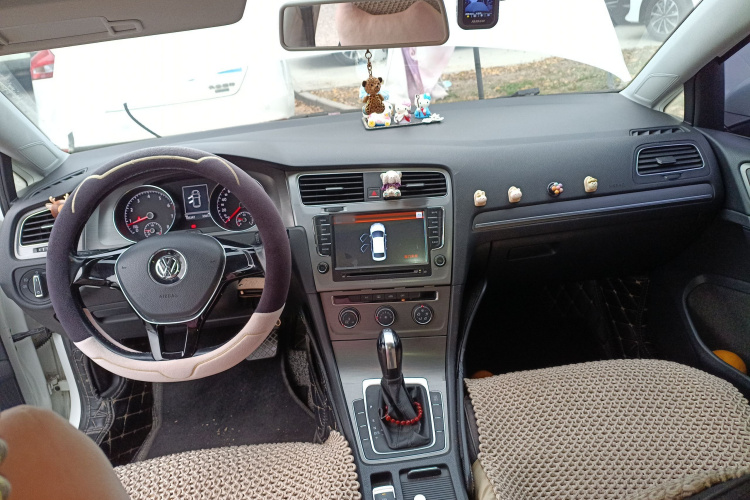 大众 高尔夫 2015款 1.4TSI 自动舒适型中控内饰12