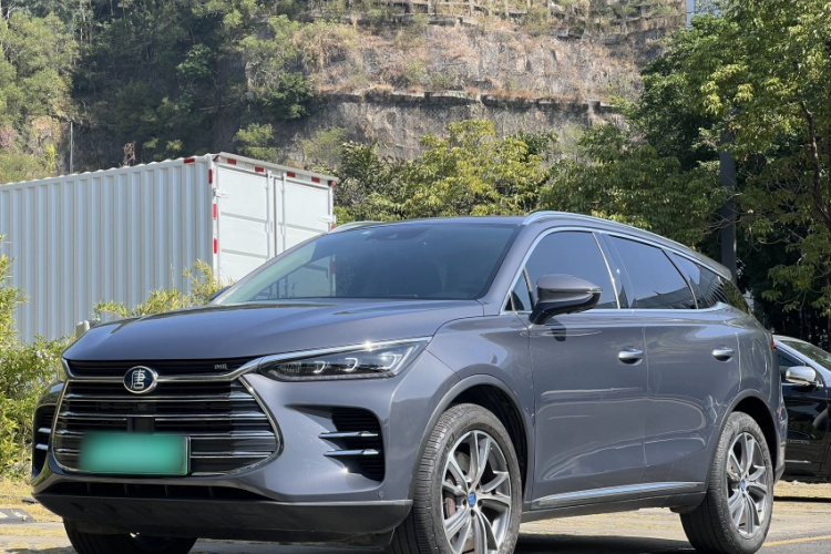 比亚迪 唐新能源 2019款 DM 2.0T 全时四驱智联创领型 7座 国VI车身外观1