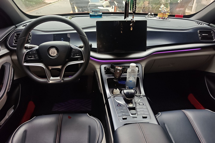 比亚迪 秦PLUS 2021款 EV 500KM 尊贵型中控内饰7002