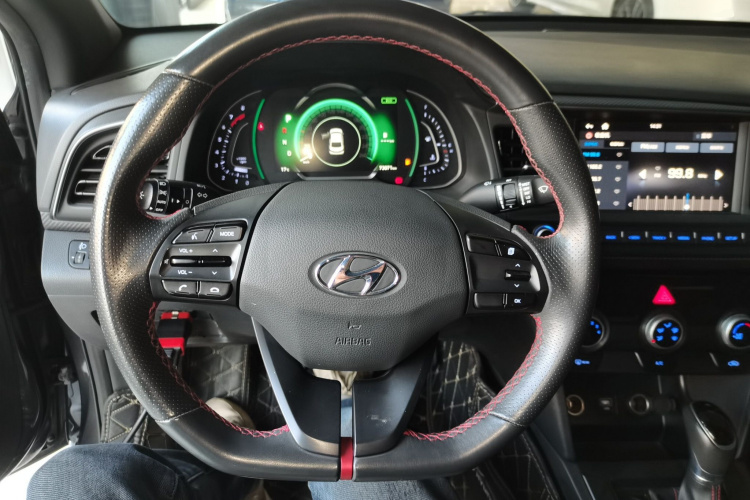 现代 领动 2020款 1.4T 双离合炫动·活力型中控内饰13